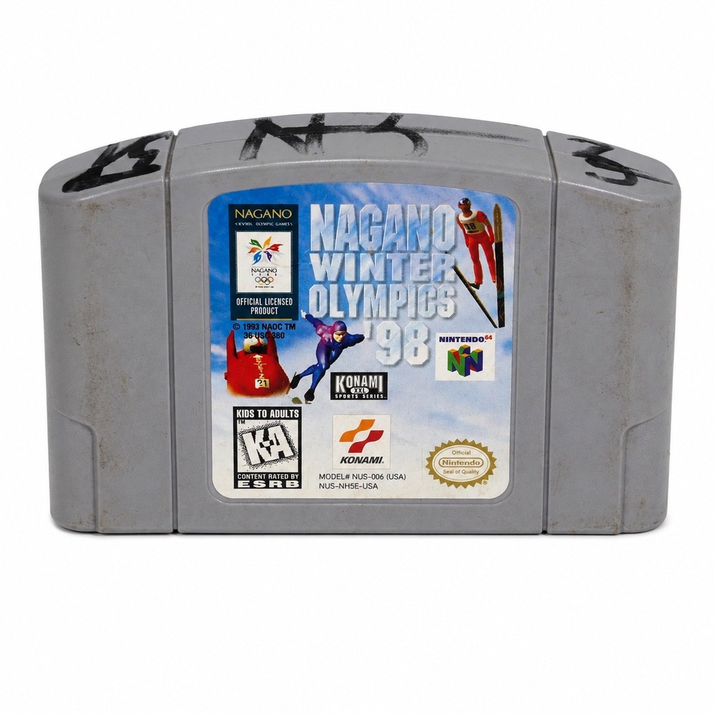Nagano Winter Olympics 98 Nintendo 64 N64 Konami NUS-006 USA Cartridge
